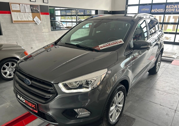 Ford Kuga cena 69900 przebieg: 76297, rok produkcji 2018 z Wyszków małe 781